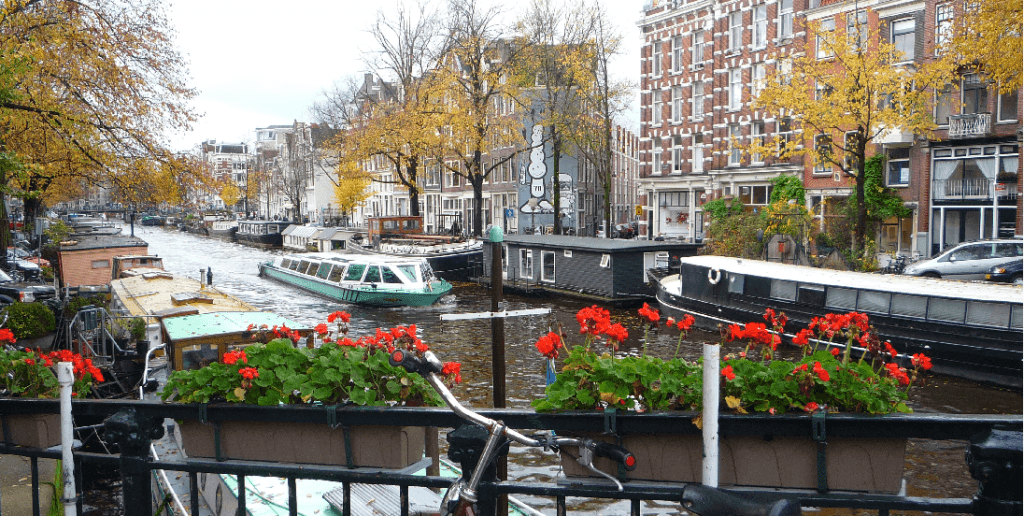 Lojas no Jordaan em Amsterdã Lojas no Jordaan em Amsterdã