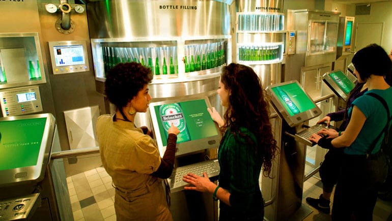 O que conhecer no Heineken Experience em Amsterdã O que conhecer no Heineken Experience em Amsterdã