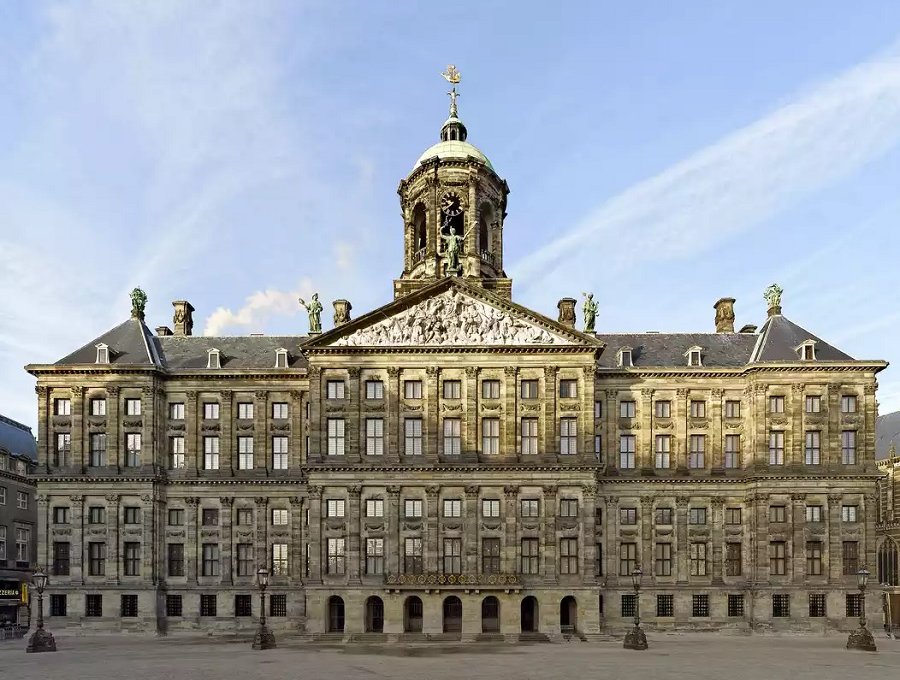 Resultado de imagem para palácio da Holanda, Amsterdã
