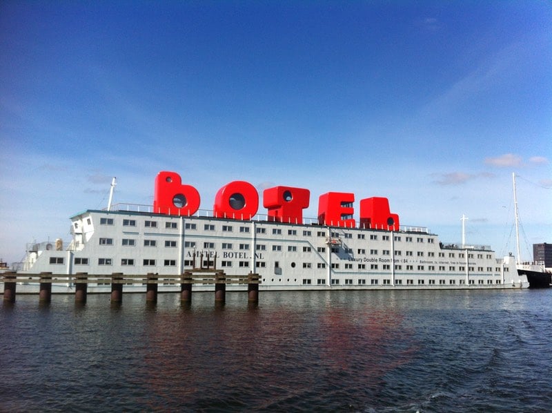 Botel em Amsterdã Botel em Amsterdã